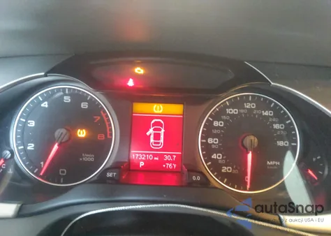 2011 Audi A4 2.0T Premium from USA, damaged, VIN WAUBFAFL6BN006046